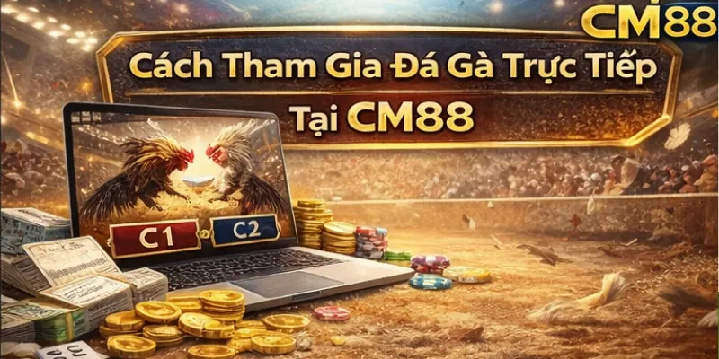 Cách tham gia đá gà trực tiếp tại CM88